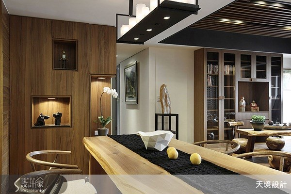 52坪新成屋(5年以下)＿人文禪風餐廳案例圖片＿天境空間設計＿天境_26之13