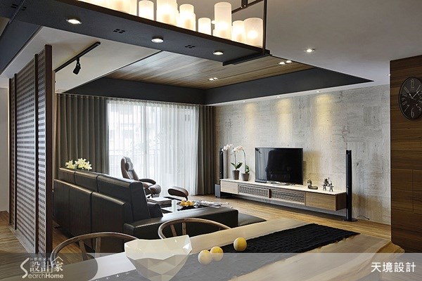 52坪新成屋(5年以下)＿人文禪風客廳案例圖片＿天境空間設計＿天境_26之11