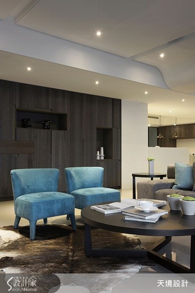 60坪新成屋(5年以下)＿奢華風客廳案例圖片＿天境空間設計＿天境_27之4
