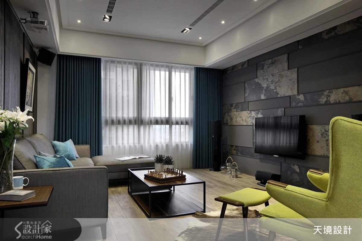 41坪新成屋(5年以下)＿現代風客廳案例圖片＿天境空間設計＿天境_28之4