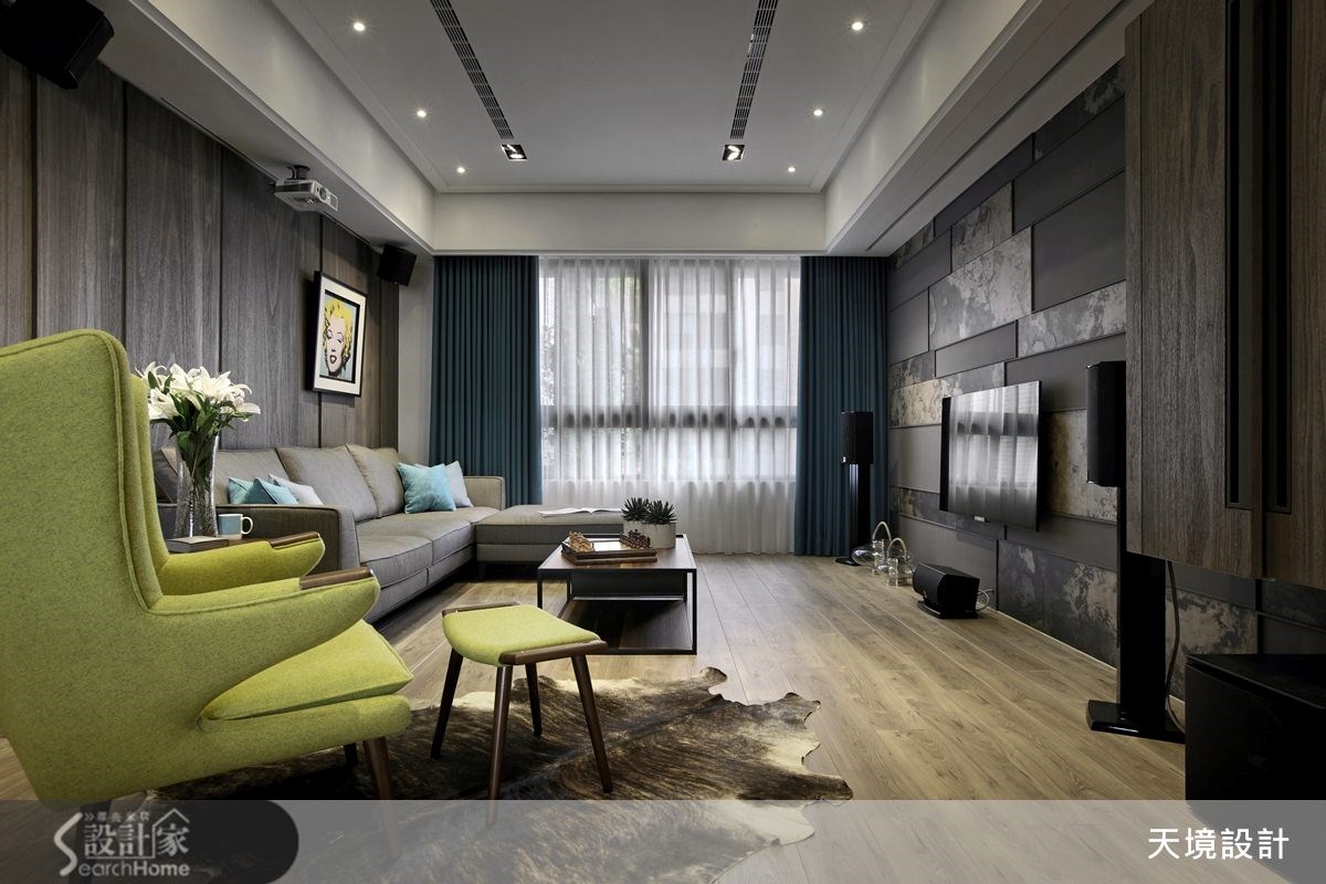41坪新成屋(5年以下)＿現代風客廳案例圖片＿天境空間設計＿天境_28之3