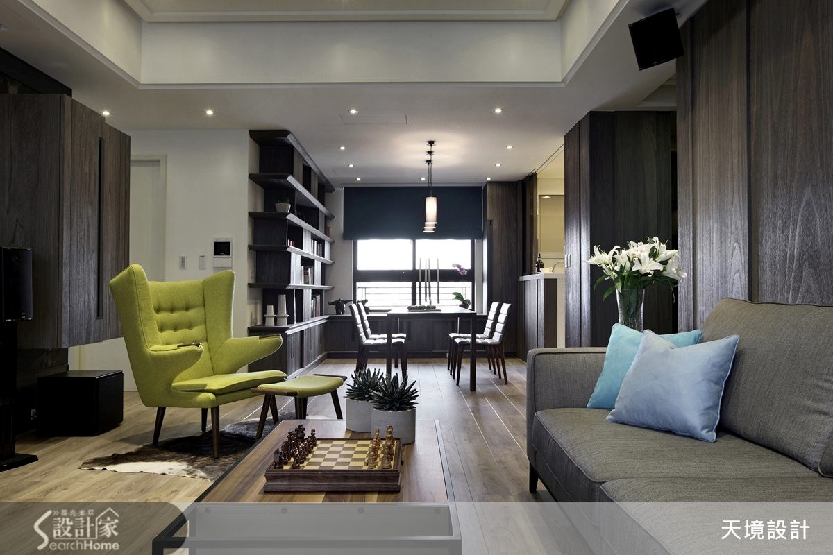 41坪新成屋(5年以下)＿現代風客廳案例圖片＿天境空間設計＿天境_28之8