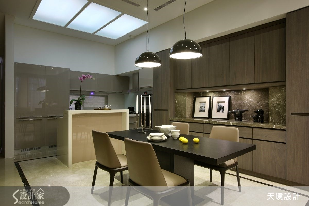 98坪新成屋(5年以下)＿奢華風餐廳案例圖片＿天境空間設計＿天境_29之10