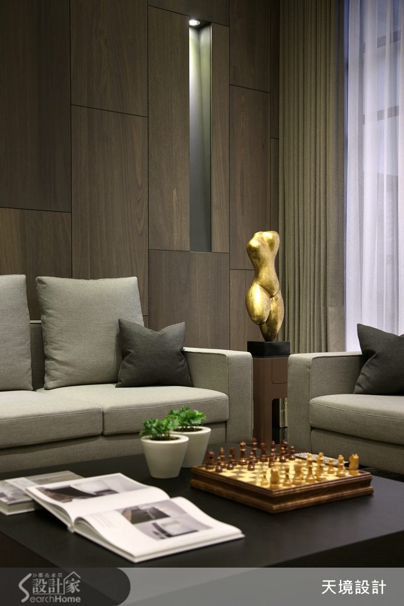 98坪新成屋(5年以下)＿奢華風客廳案例圖片＿天境空間設計＿天境_29之6