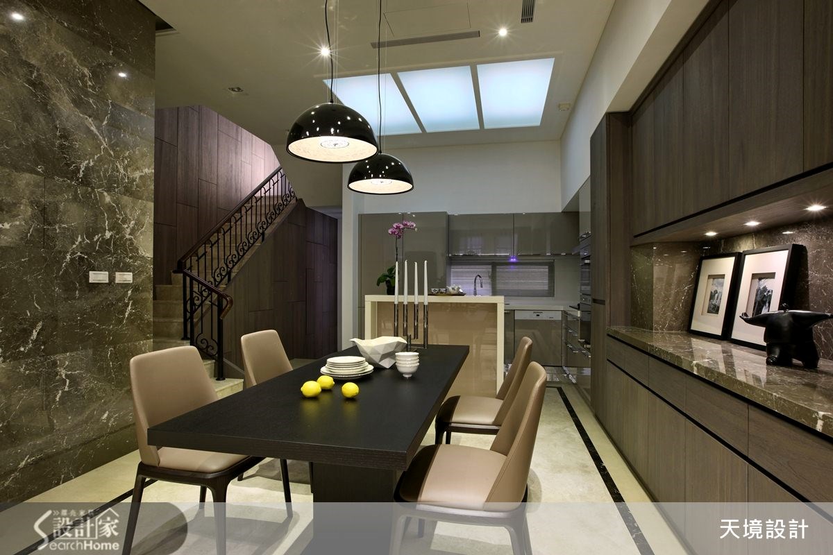 98坪新成屋(5年以下)＿奢華風餐廳案例圖片＿天境空間設計＿天境_29之11
