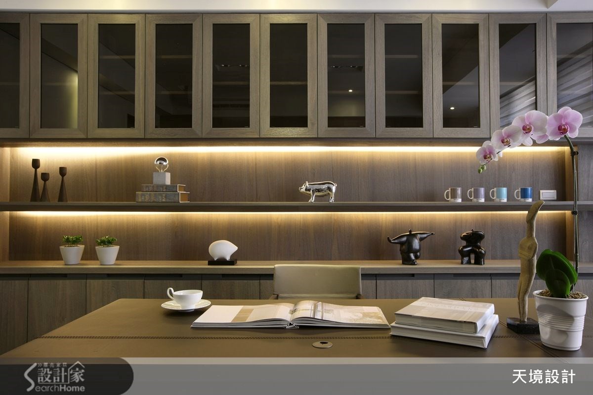 98坪新成屋(5年以下)＿奢華風書房案例圖片＿天境空間設計＿天境_29之21