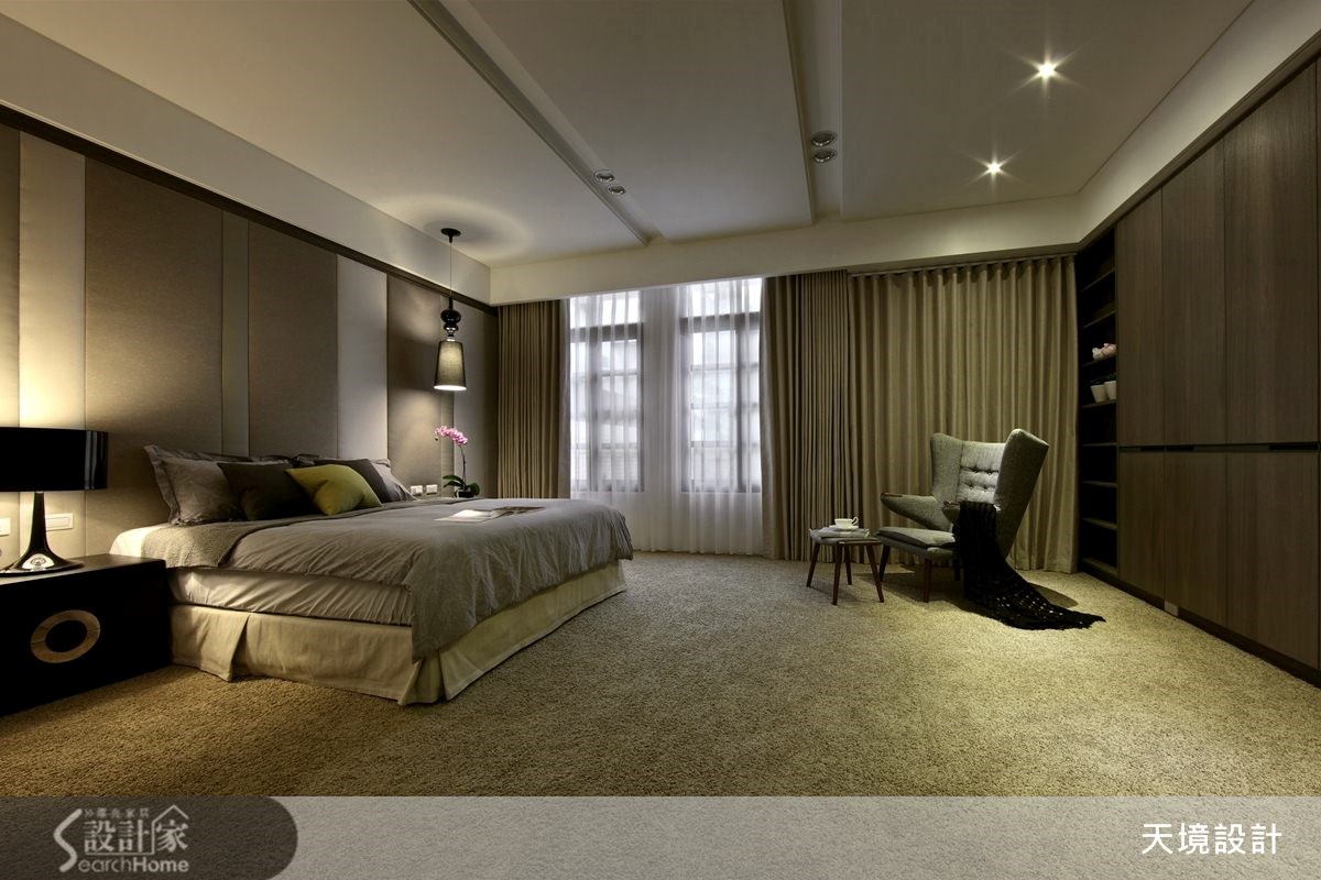 98坪新成屋(5年以下)＿奢華風臥室案例圖片＿天境空間設計＿天境_29之22