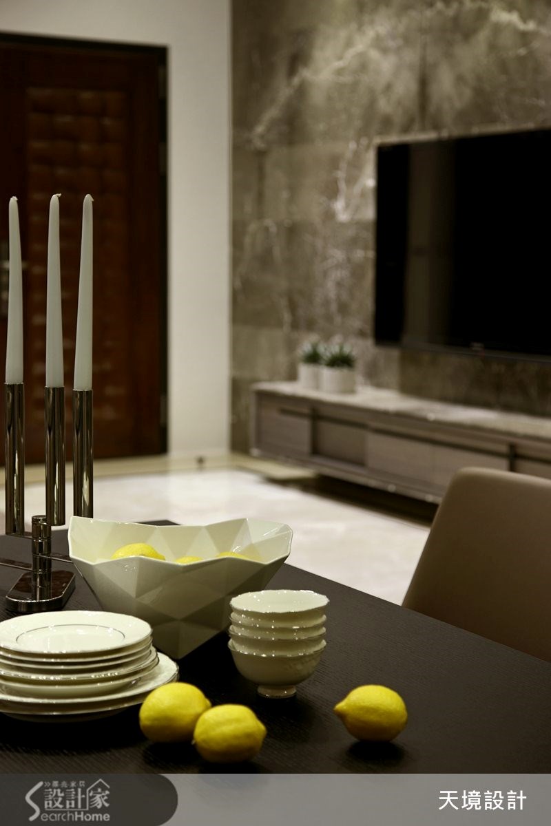 98坪新成屋(5年以下)＿奢華風餐廳案例圖片＿天境空間設計＿天境_29之13