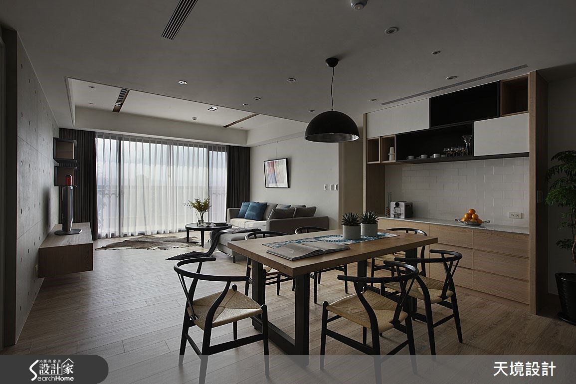55坪新成屋(5年以下)＿簡約風餐廳案例圖片＿天境空間設計＿天境_30之8