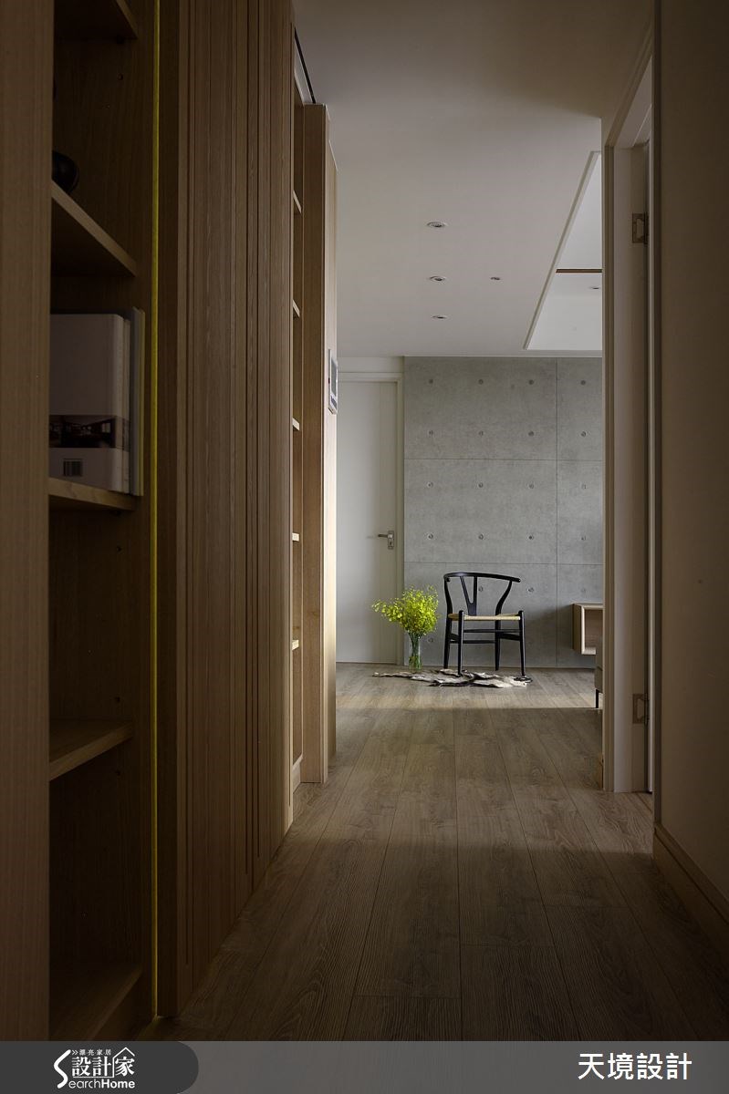 55坪新成屋(5年以下)＿簡約風走廊案例圖片＿天境空間設計＿天境_30之13