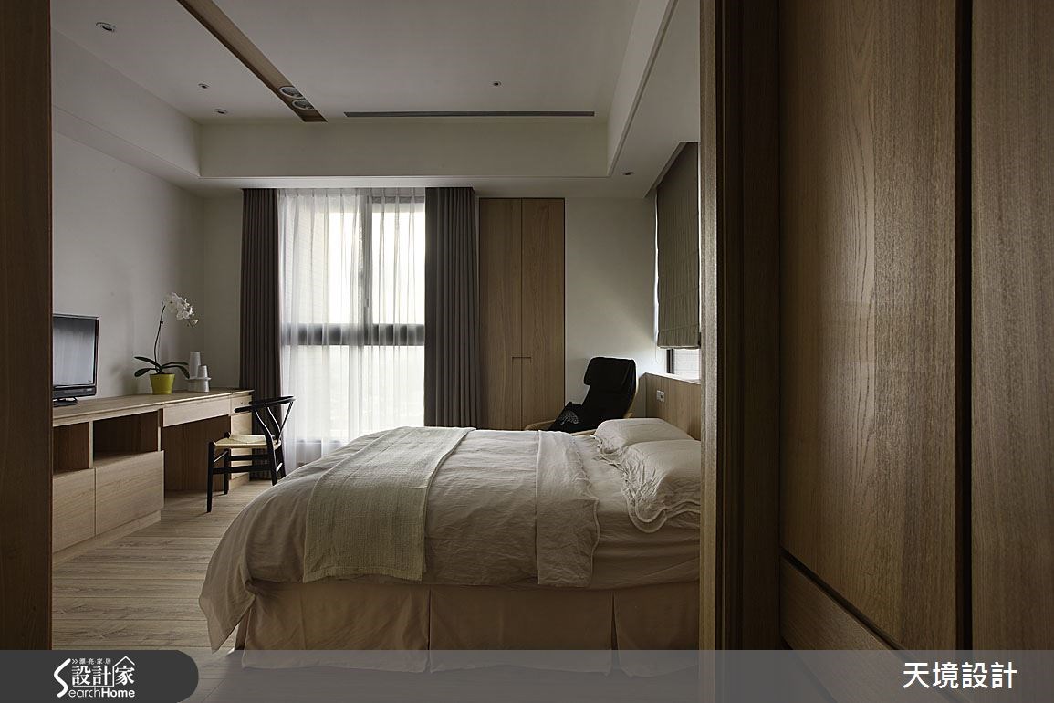 55坪新成屋(5年以下)＿簡約風臥室案例圖片＿天境空間設計＿天境_30之15