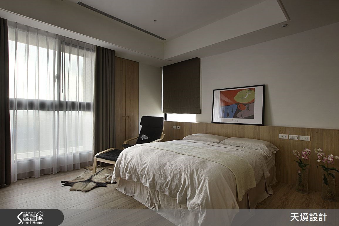 55坪新成屋(5年以下)＿簡約風臥室案例圖片＿天境空間設計＿天境_30之16