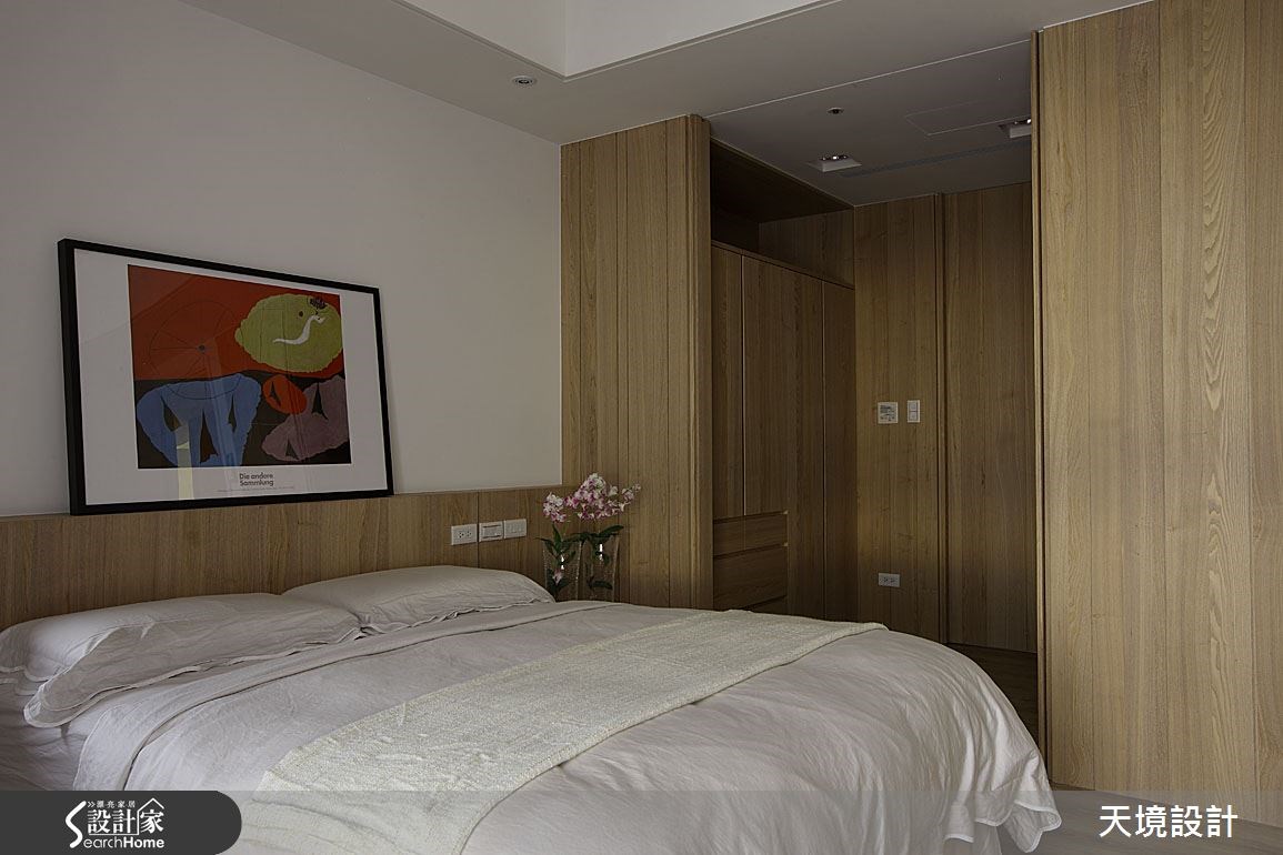 55坪新成屋(5年以下)＿簡約風臥室案例圖片＿天境空間設計＿天境_30之17