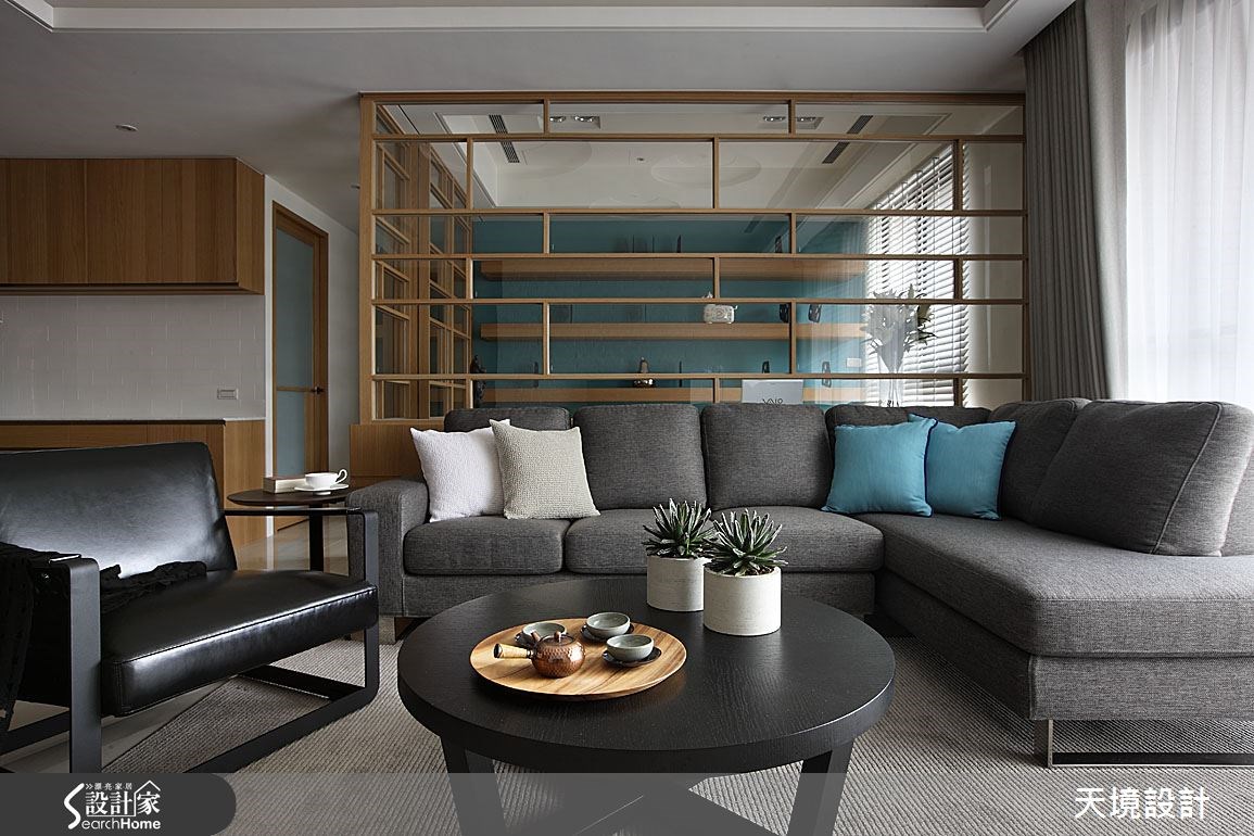45坪新成屋(5年以下)＿北歐風客廳案例圖片＿天境空間設計＿天境_31之6