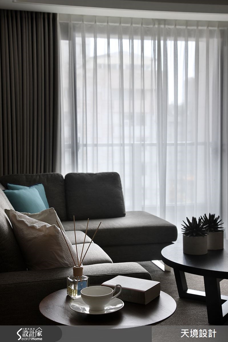 45坪新成屋(5年以下)＿北歐風客廳案例圖片＿天境空間設計＿天境_31之8
