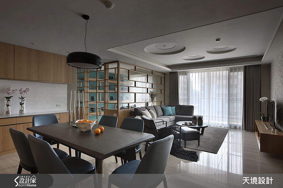 45坪新成屋(5年以下)＿北歐風餐廳案例圖片＿天境空間設計＿天境_31之10