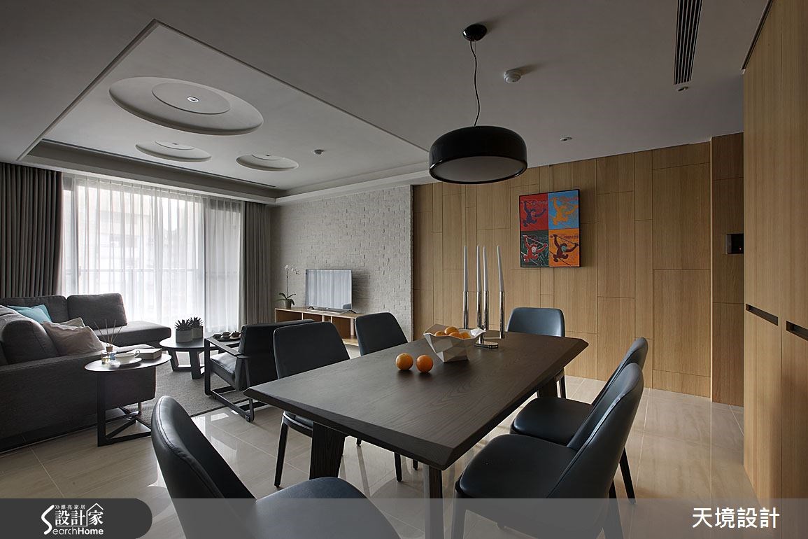 45坪新成屋(5年以下)＿北歐風餐廳案例圖片＿天境空間設計＿天境_31之11