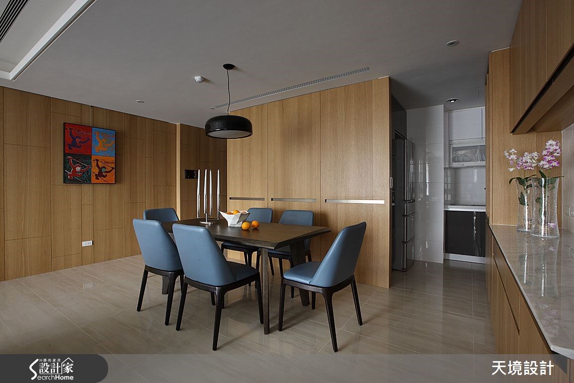 45坪新成屋(5年以下)＿北歐風餐廳案例圖片＿天境空間設計＿天境_31之12