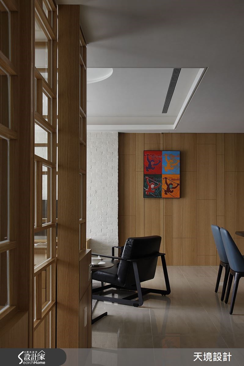 45坪新成屋(5年以下)＿北歐風走廊案例圖片＿天境空間設計＿天境_31之14