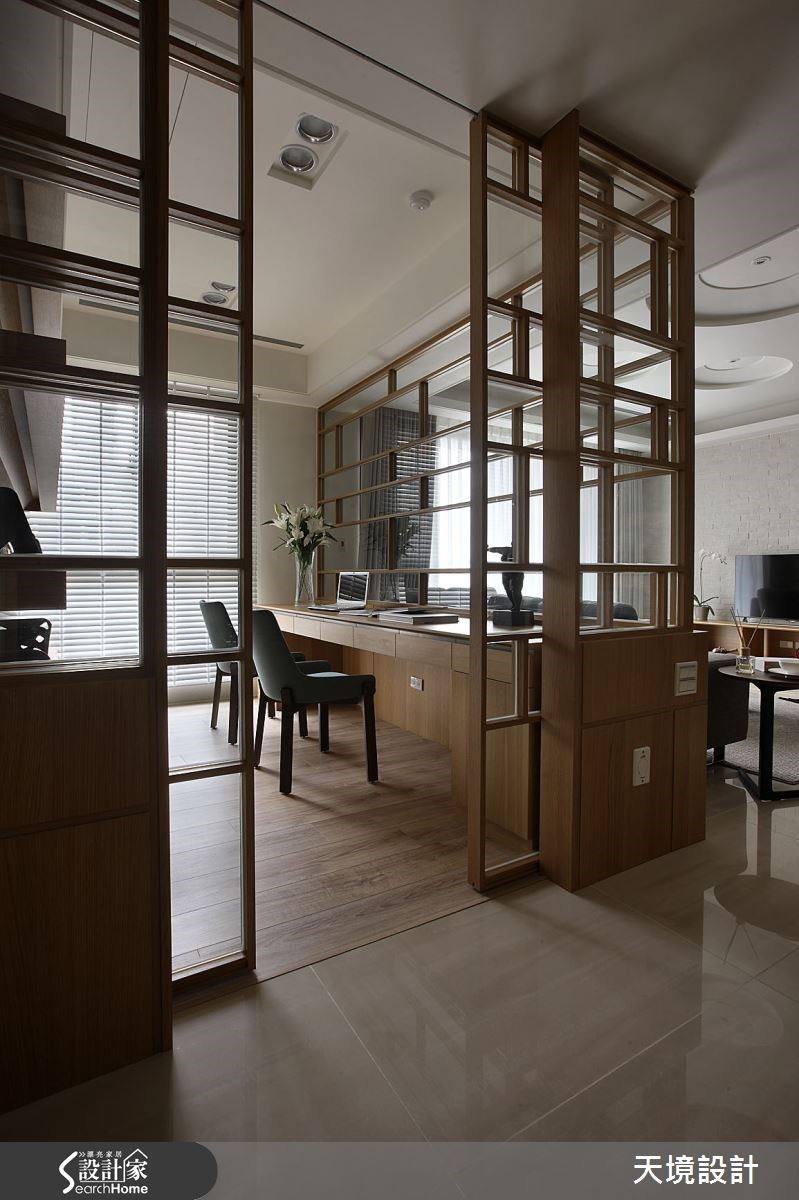 45坪新成屋(5年以下)＿北歐風書房案例圖片＿天境空間設計＿天境_31之15