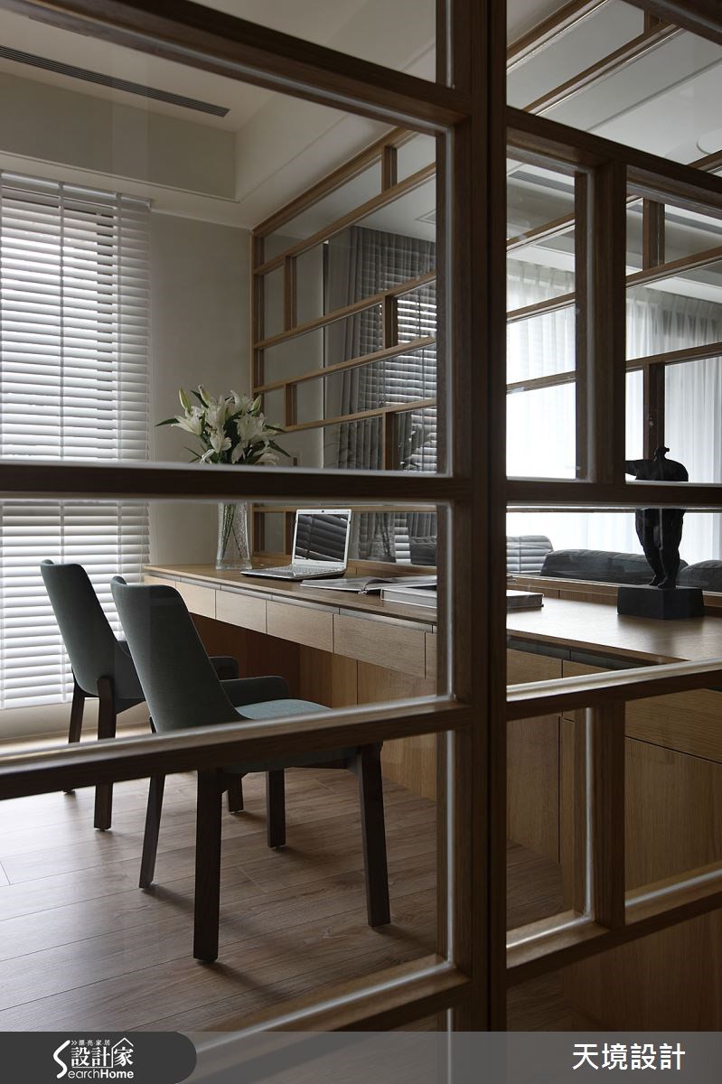 45坪新成屋(5年以下)＿北歐風書房案例圖片＿天境空間設計＿天境_31之21