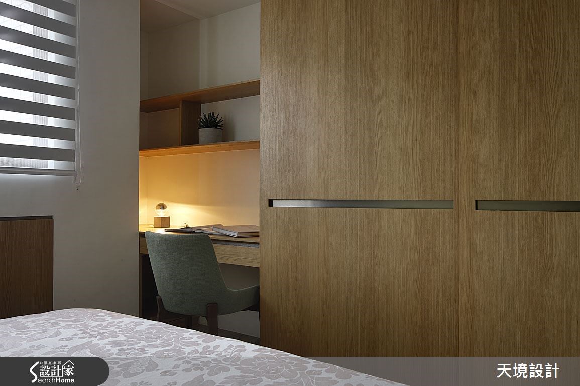 45坪新成屋(5年以下)＿北歐風臥室案例圖片＿天境空間設計＿天境_31之25