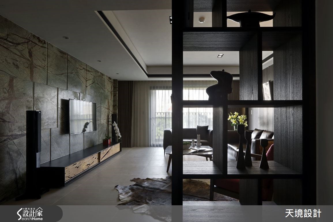 45坪新成屋(5年以下)＿休閒風玄關案例圖片＿天境空間設計＿天境_32之4