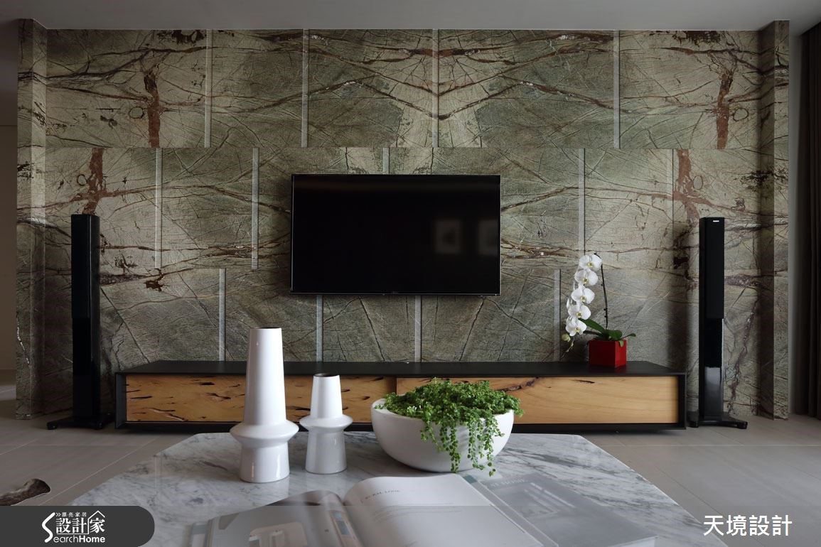 45坪新成屋(5年以下)＿休閒風客廳案例圖片＿天境空間設計＿天境_32之10