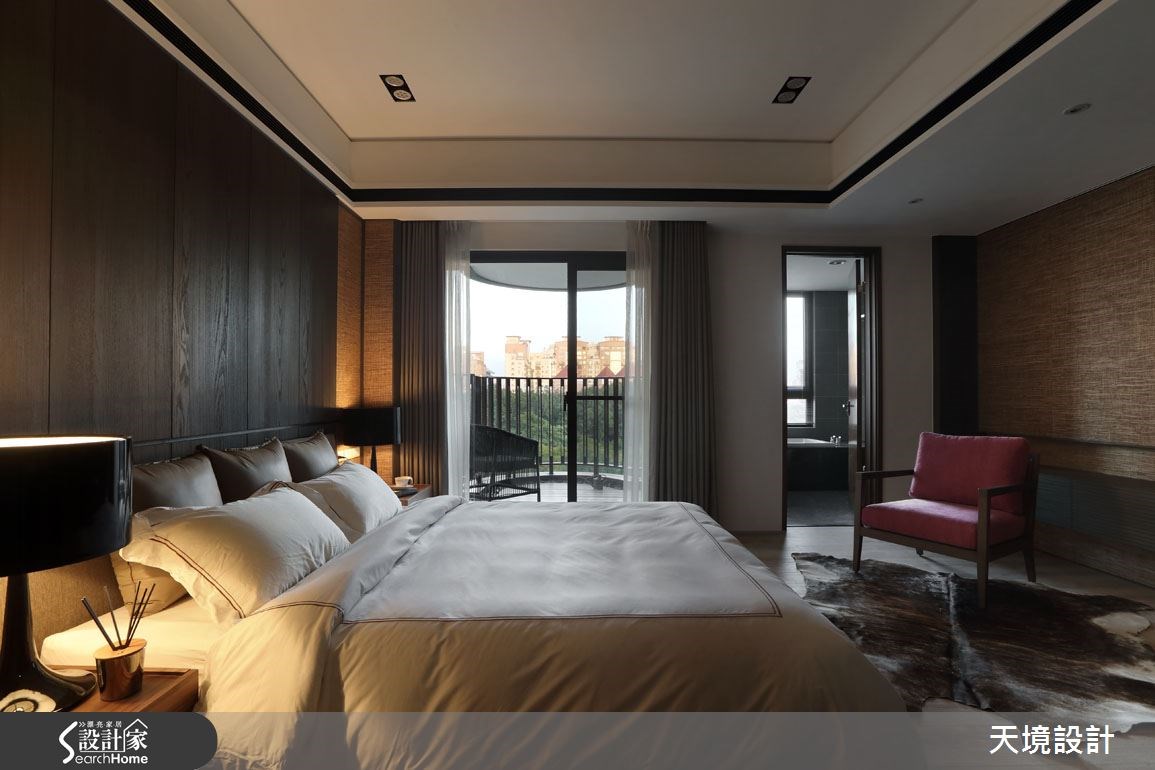 45坪新成屋(5年以下)＿休閒風臥室案例圖片＿天境空間設計＿天境_32之17