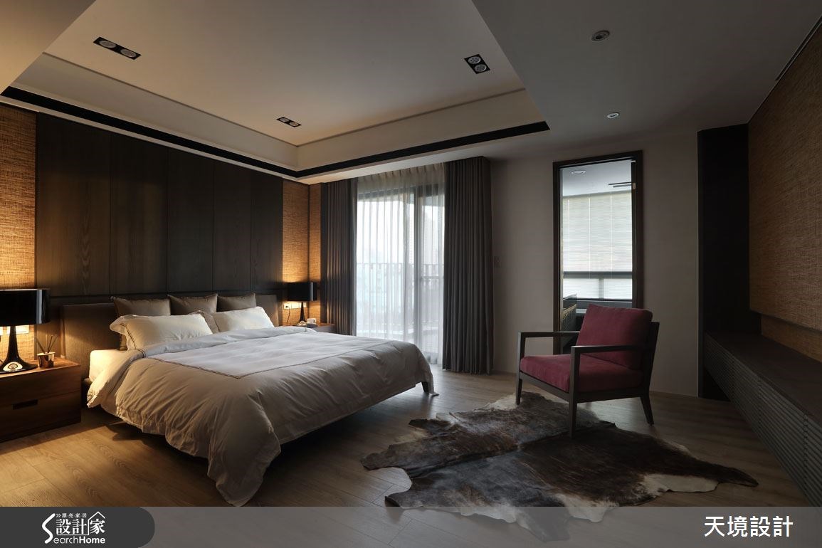 45坪新成屋(5年以下)＿休閒風臥室案例圖片＿天境空間設計＿天境_32之3640