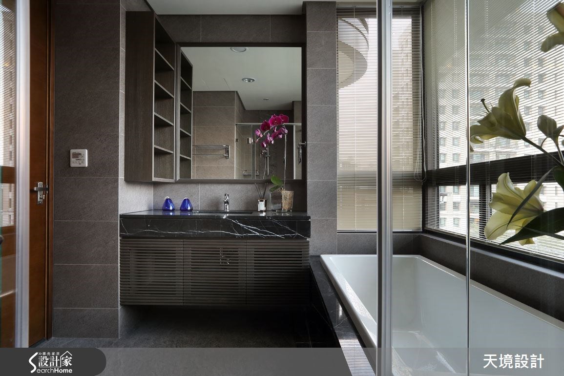 45坪新成屋(5年以下)＿休閒風浴室案例圖片＿天境空間設計＿天境_32之21