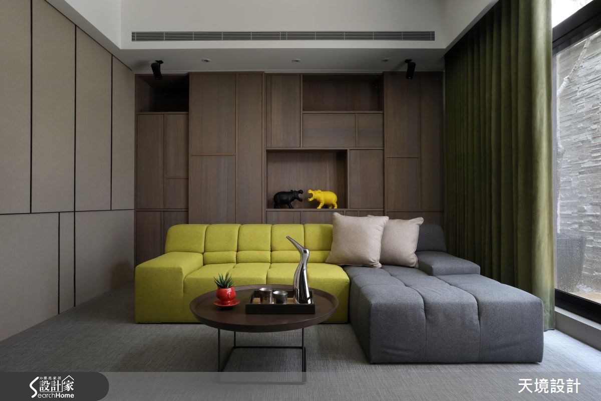 118坪新成屋(5年以下)＿混搭風客廳案例圖片＿天境空間設計＿天境_33之3