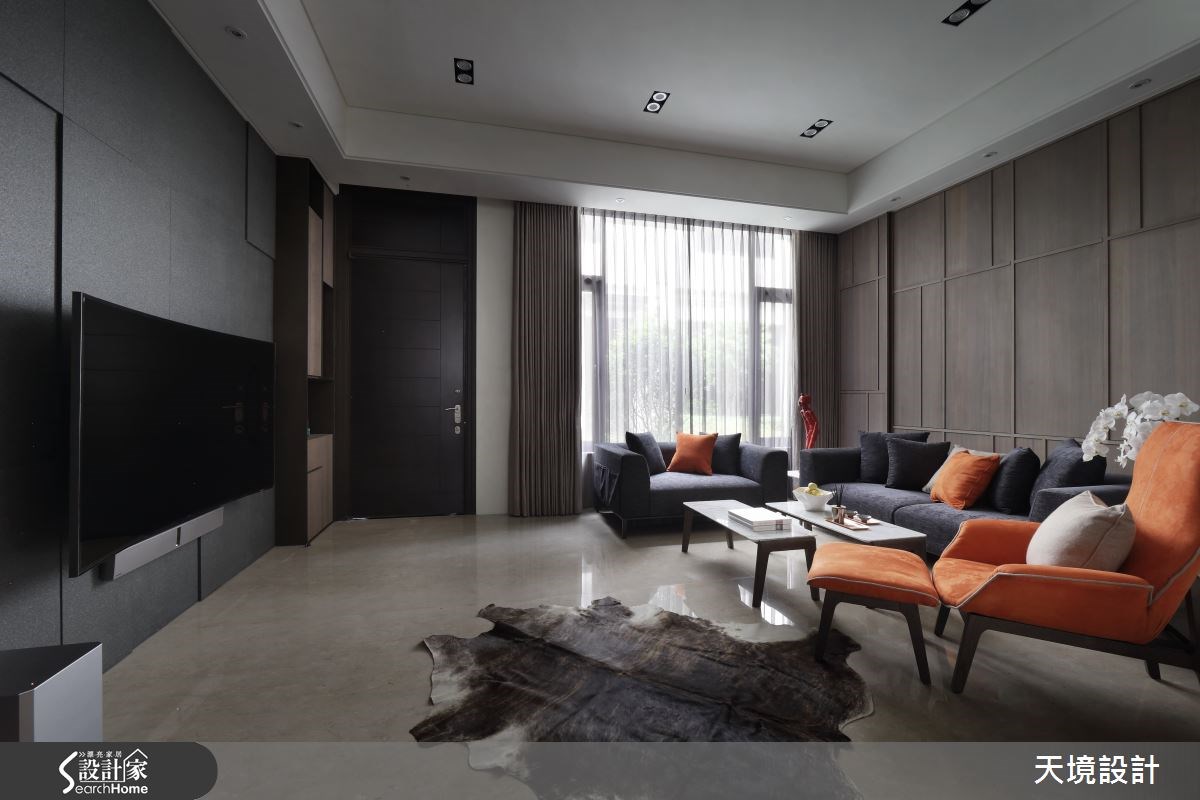 118坪新成屋(5年以下)＿混搭風客廳案例圖片＿天境空間設計＿天境_33之4