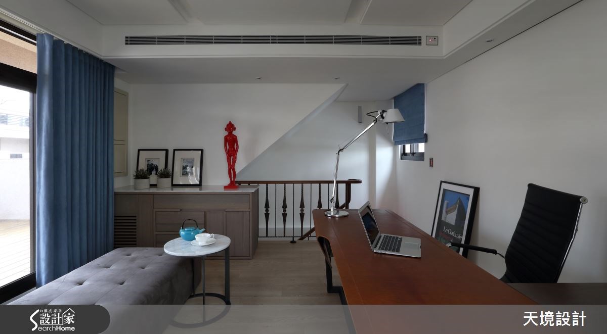 118坪新成屋(5年以下)＿混搭風書房案例圖片＿天境空間設計＿天境_33之11
