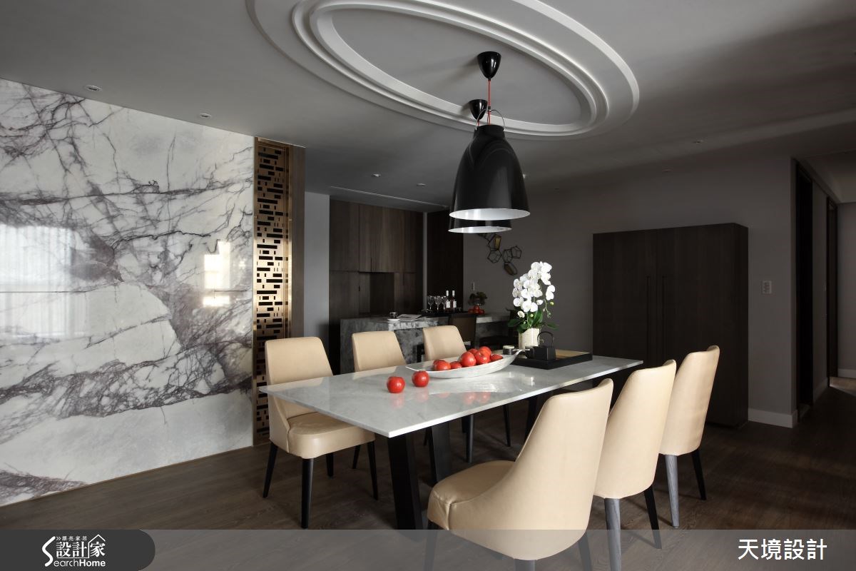 50坪新成屋(5年以下)＿奢華風餐廳案例圖片＿天境空間設計＿天境_34之14