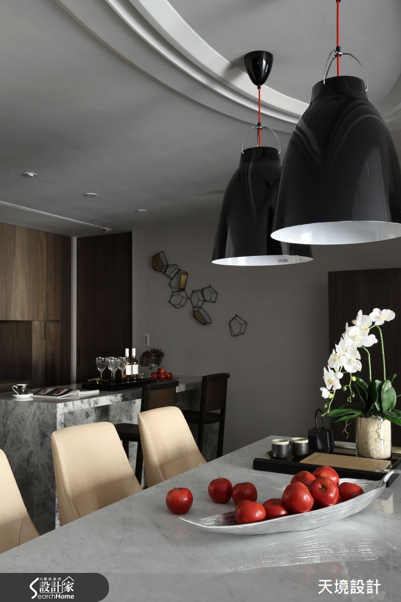 50坪新成屋(5年以下)＿奢華風餐廳案例圖片＿天境空間設計＿天境_34之15