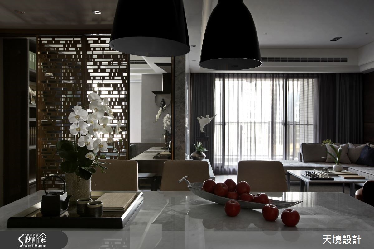 50坪新成屋(5年以下)＿奢華風餐廳案例圖片＿天境空間設計＿天境_34之17