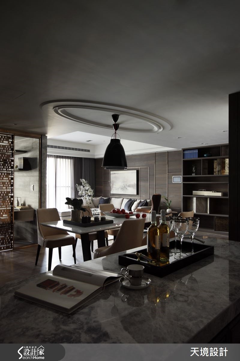 50坪新成屋(5年以下)＿奢華風餐廳案例圖片＿天境空間設計＿天境_34之19