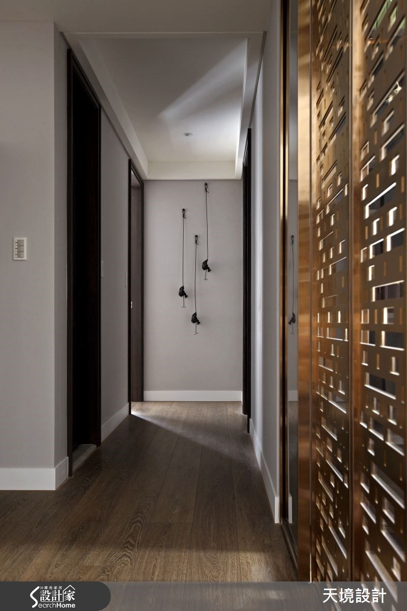 50坪新成屋(5年以下)＿奢華風走廊案例圖片＿天境空間設計＿天境_34之20