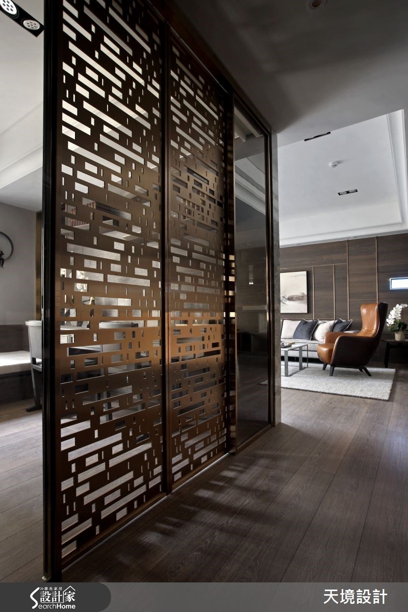 50坪新成屋(5年以下)＿奢華風走廊案例圖片＿天境空間設計＿天境_34之21
