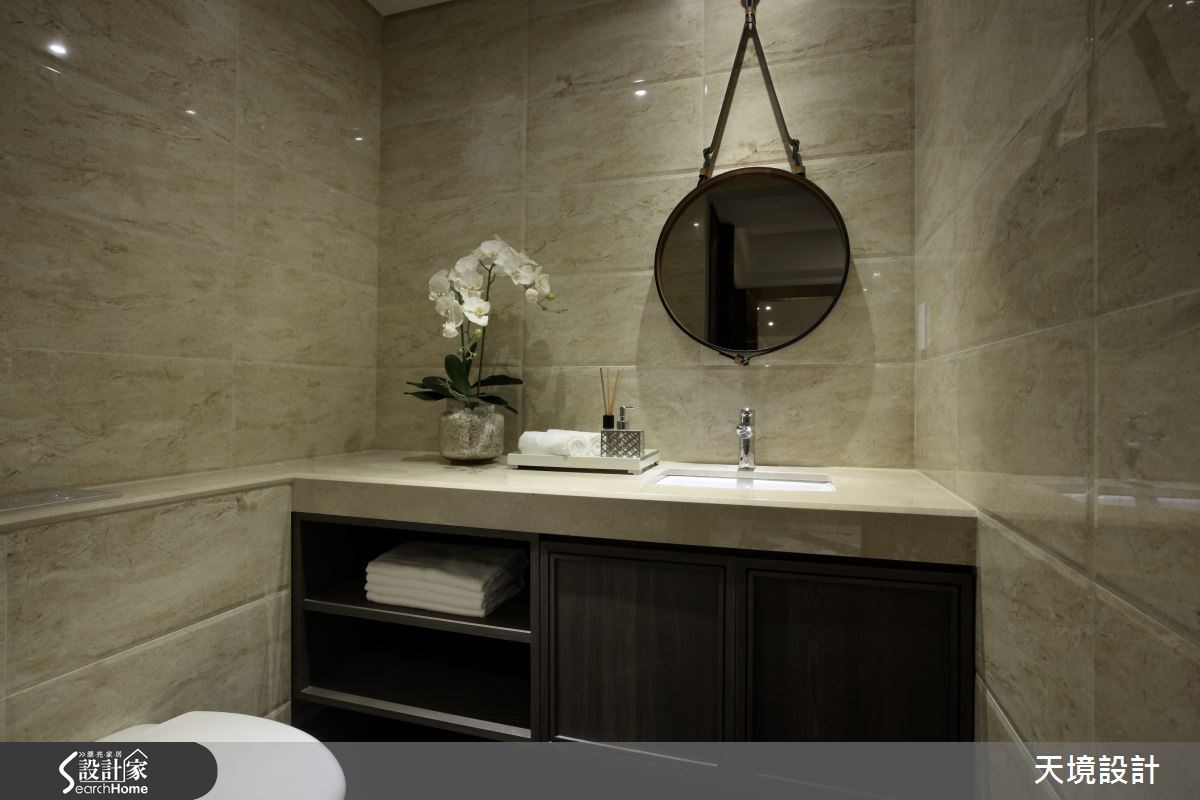 50坪新成屋(5年以下)＿奢華風浴室案例圖片＿天境空間設計＿天境_34之28