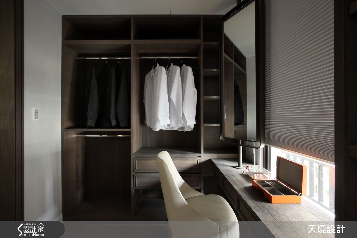 50坪新成屋(5年以下)＿奢華風更衣間案例圖片＿天境空間設計＿天境_34之33