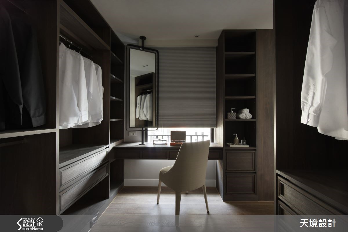50坪新成屋(5年以下)＿奢華風更衣間案例圖片＿天境空間設計＿天境_34之34