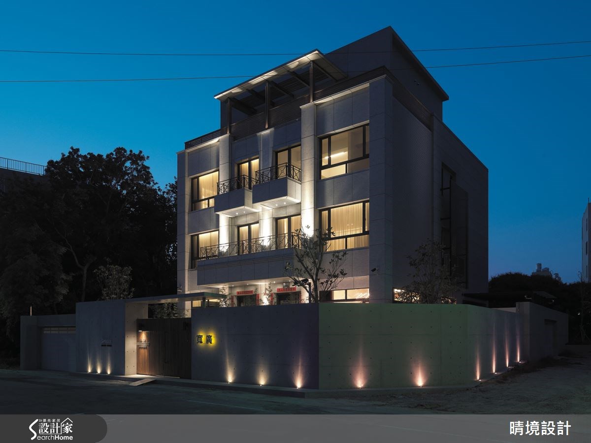 100坪新成屋(5年以下)＿現代風案例圖片＿晴境設計＿晴境設計_01之3