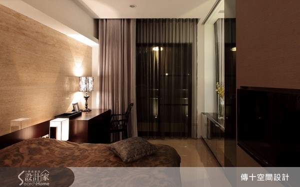 25坪新成屋(5年以下)＿奢華風臥室案例圖片＿傳十空間設計＿傳十_06之10