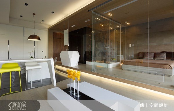30坪新成屋(5年以下)＿休閒風臥室案例圖片＿傳十空間設計＿傳十_07之7