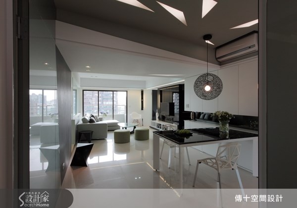 42坪新成屋(5年以下)＿簡約風餐廳案例圖片＿傳十空間設計＿傳十_08之6