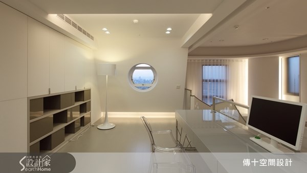 72坪新成屋(5年以下)＿簡約風書房案例圖片＿傳十空間設計＿傳十_10之5