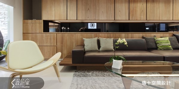 30坪中古屋(5~15年)＿休閒風客廳案例圖片＿傳十空間設計＿傳十_12之2