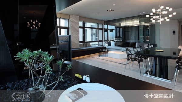 70坪新成屋(5年以下)＿現代風餐廳案例圖片＿傳十空間設計＿傳十_13之2